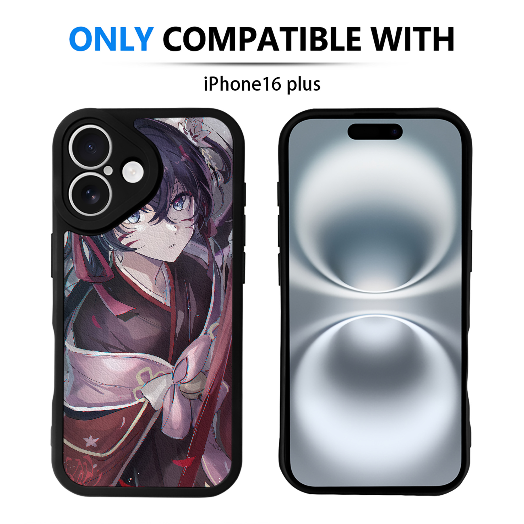 （画像用） 文豪ストレイドッグス Bungo Stray Dogs 【iPhone 16シリーズ対応】シリコンスマホケース（レザー調） 材質：シリコン